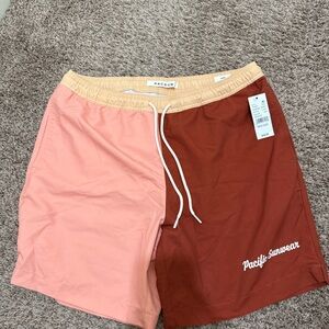 PacSun Two-tone Swim Shorts - Size M